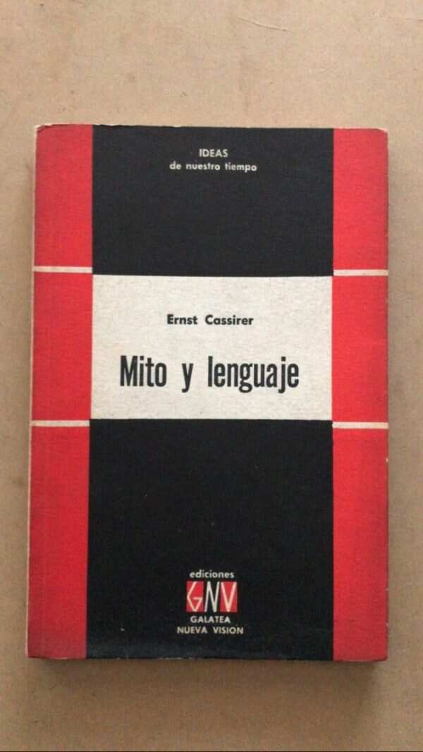 Mito Y Lenguaje - Cassirer, Ernst (u5)