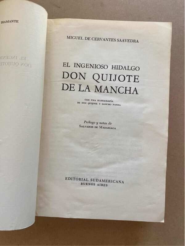 El Ingenioso Hidalgo Don Quijote- De Cervantes Saavedra (u2) - Image 2