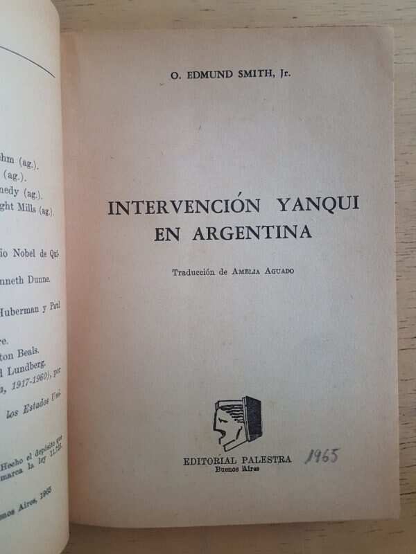 Intervencion Yanqui En Argentina - Smith, Edmund (k4) - Image 2