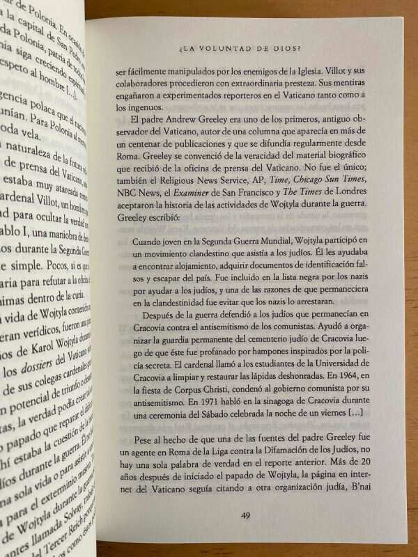 El Poder Y La Gloria. Juan Pablo Ii: Santo o- Yallop (j5) - Image 3