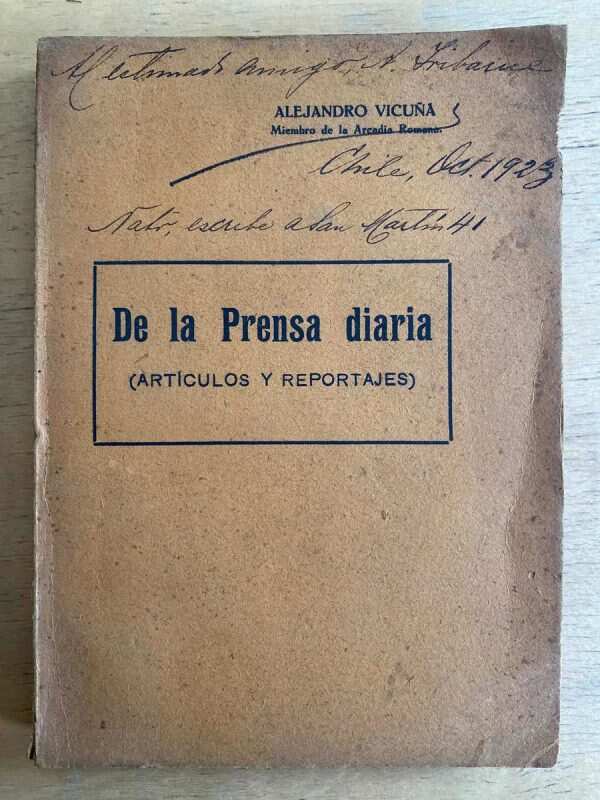 De La Prensa Diaria (articulos Y Reportajes) - Vicuña (G3)