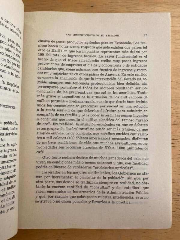 Las Constituciones De El Salvador - Gallardo, Ricardo (g7) - Image 3