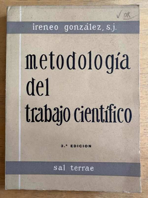 Metodologia Del Trabajo Cientifico - Gonzalez Moral (h3)