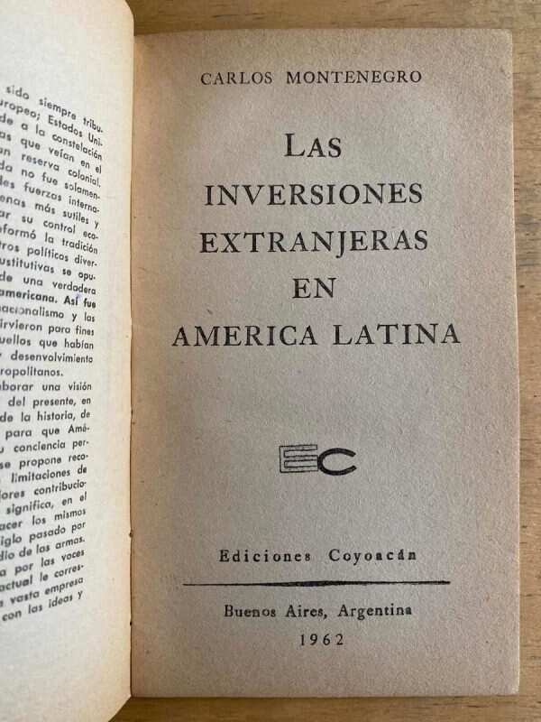 Las Inversiones Extranjeras En America Lat - Montenegro (g1) - Image 2