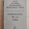 Marias;lain;aranguren;menendez - Experiencia De La Vida (j4)