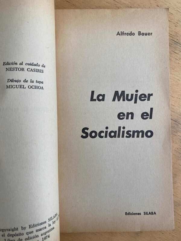 La Mujer En El Socialismo - Bauer, Alfredo (k4) - Image 2