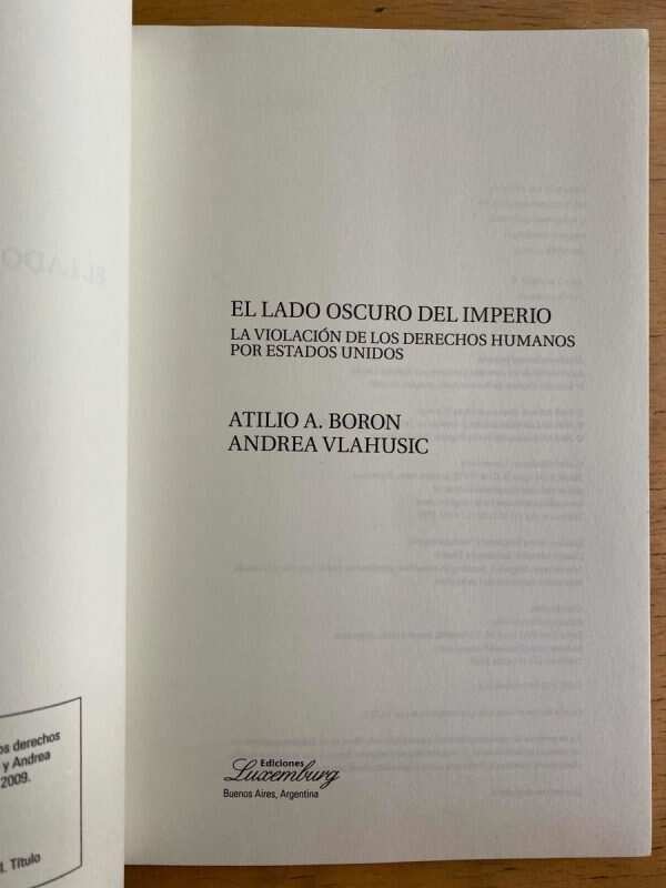 El Lado Oscuro Del Imperio- Boron; Vlahusic (k4) - Image 2