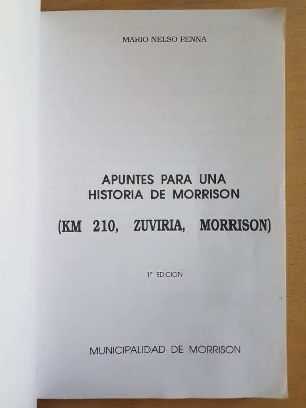 Apuntes Para Una Historia De Morrison - Penna (g2) - Image 2
