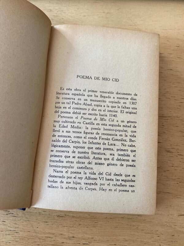 Antologia De Poetas Y Prosistas Español- Montero Alonso (s6) - Image 3