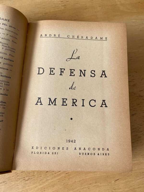 La Defensa De America - Cheradame, Andre (q1) - Image 2