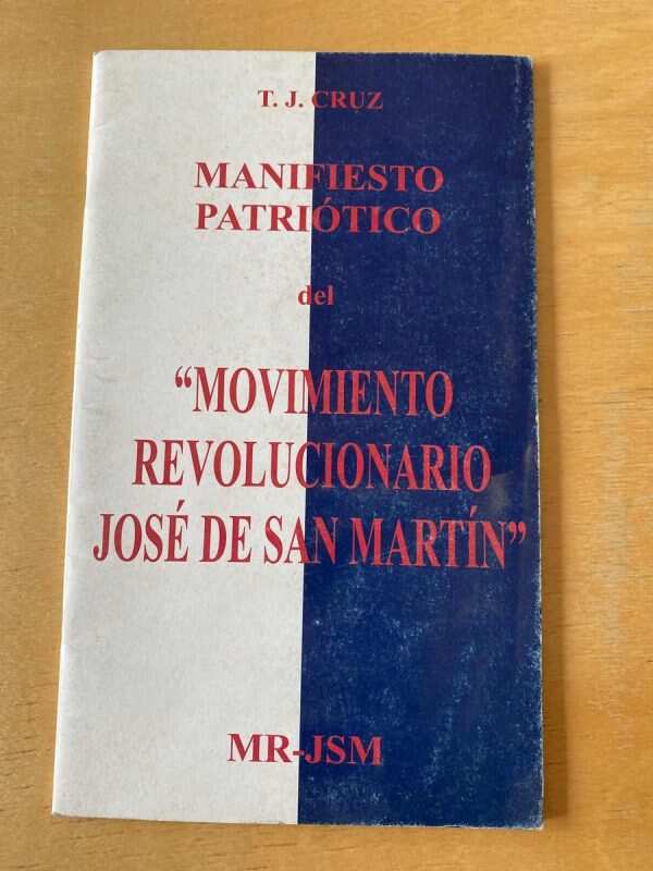 Manifiesto Patriotico Del Movimiento Revolucionario (d4)