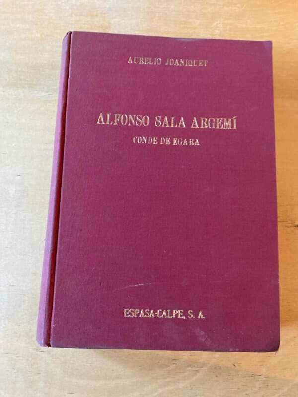 Alfonso Sala Argemi - Joaniquet, Aurelio (d5)