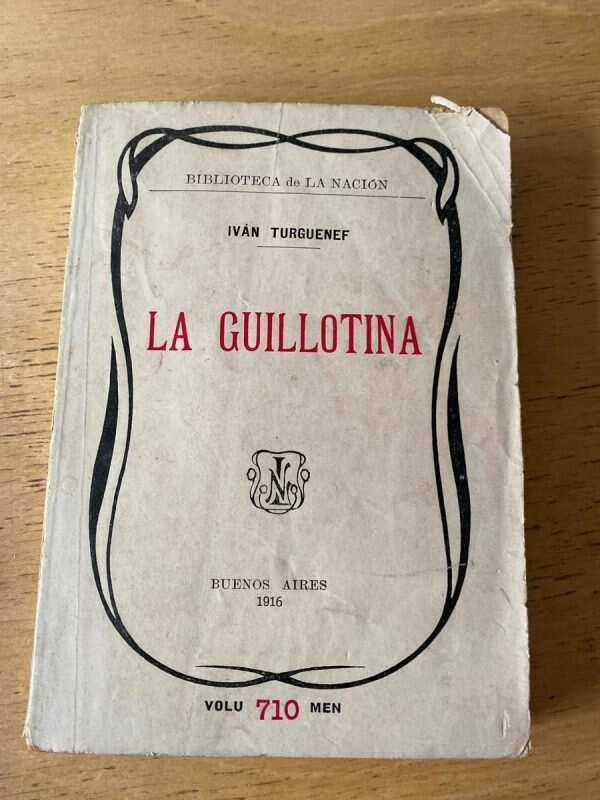 La Guillotina - Turguenef, Ivan (t5)