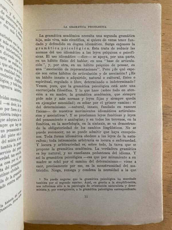Filosofia Del Lenguaje. Ensayos - Vossler, Karl (k2) - Image 3