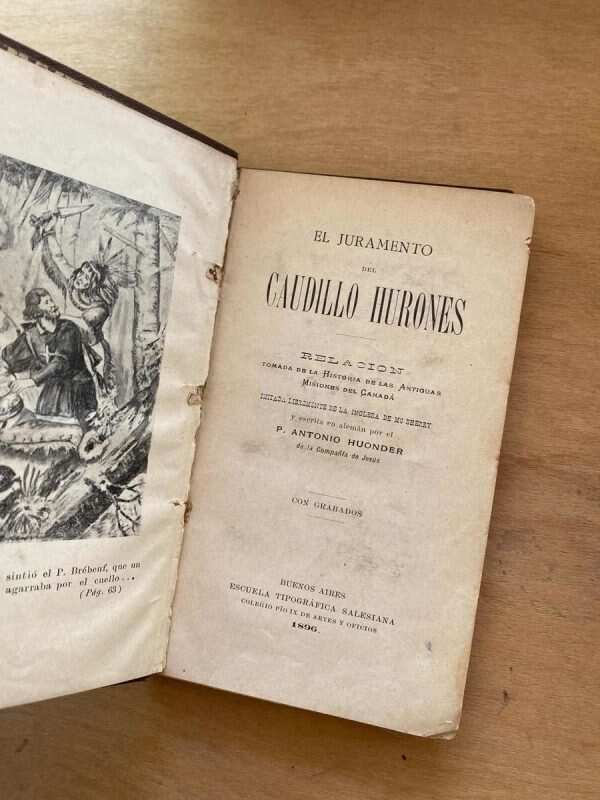 El Juramento Del Caudillo Hurones - Huonder, Antonio (t4) - Image 2