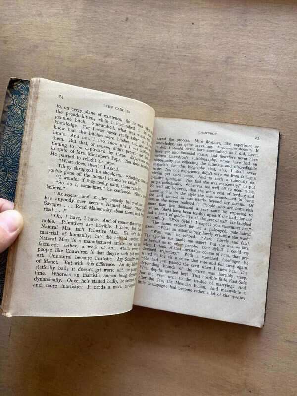 Brief Candles, Stories - Huxley, Aldous (W2) - Image 3