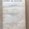 Obras Completas Del Conde Javier De Maistre - De Maistre}