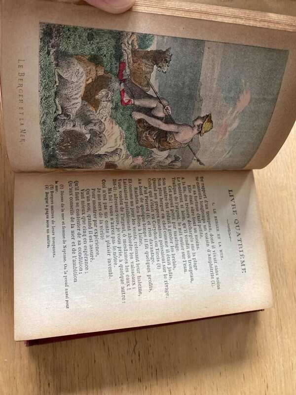 Fables De La Fontaine - Librairie De Theodore Lefevre (z1) - Image 3