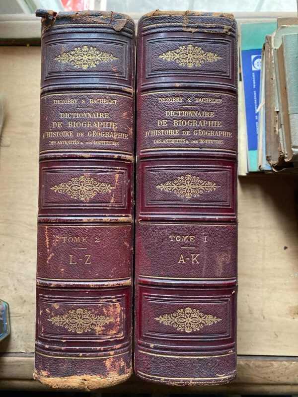 Dictionnaire General Biographie Et D´histoire Mythologie (B2
