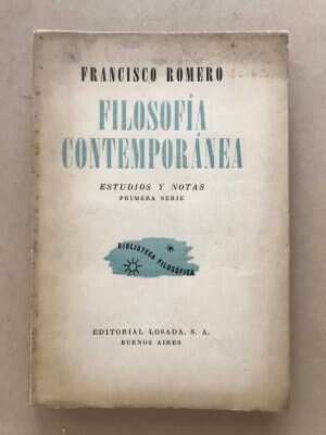 Filosofia Contemporanea - Romero, Francisco (v4)