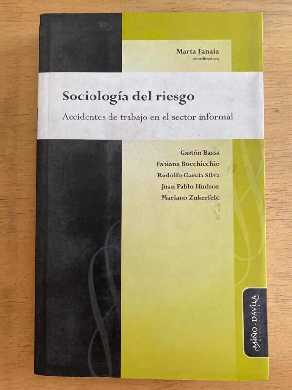 Sociologia Del Riesgo. Accidentes De Trabajo En- Panaia (j2)