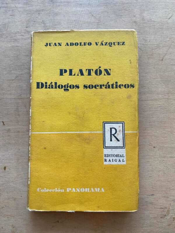 Platon, Dialogos Socraticos - Vazquez, Juan Adolfo (NO)