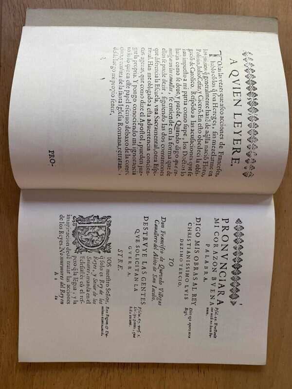 Carta Al Serenisimo Alto Y Poderoso Luis Xiii De Quevedo (W1 - Image 2