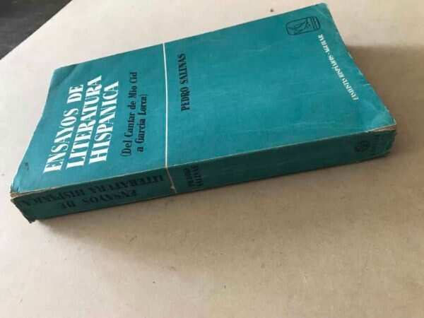 Ensayos De Literatura Hispanica- Salinas, Pedro (r4) - Image 2