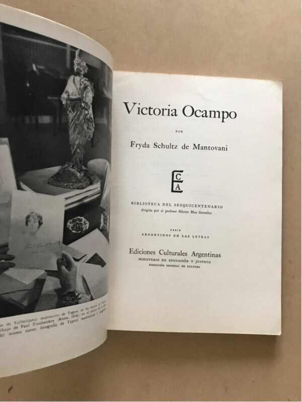Victoria Ocampo - Schultz De Mantovani, Fryda (r3) - Image 2