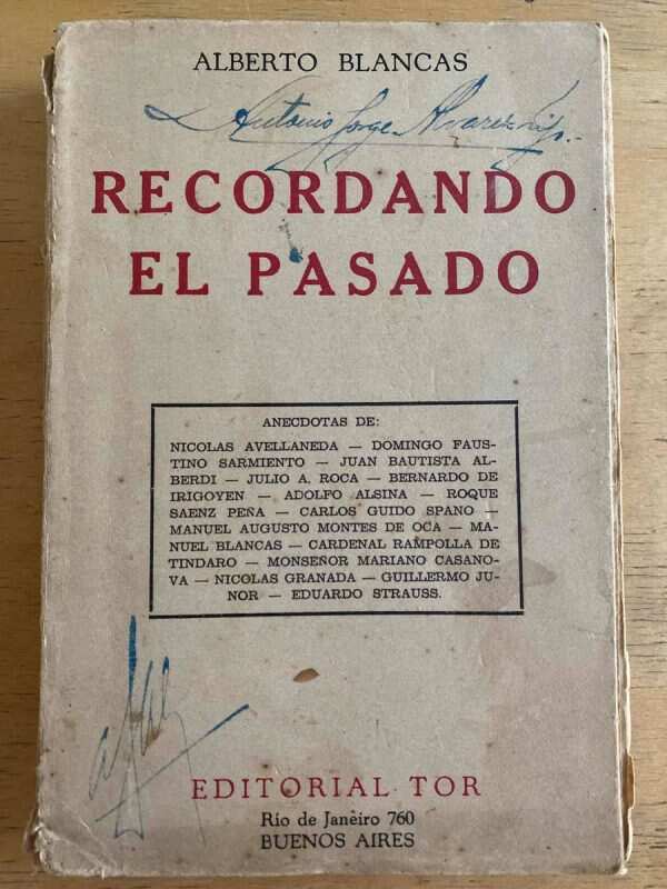 Recordando El Pasado - Blancas, Alberto (h6)