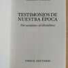 Testimonios De Nuestra Epoca. Del Socialismo y- Sopeña (M2) - Image 2