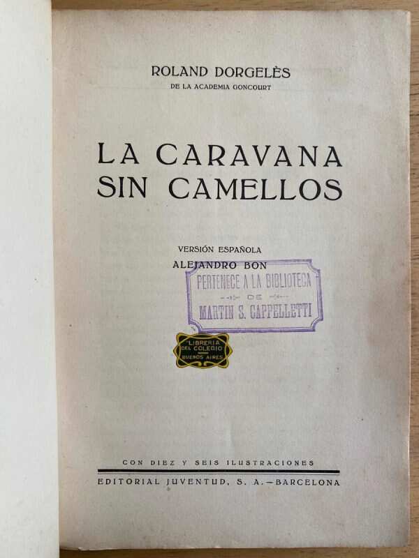 La Caravana Sin Camellos - Dorgeles, Rolando (g6) - Image 2