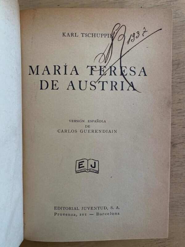 Maria Teresa De Austria - Tschuppik, Karl (g4)