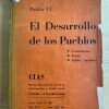 El Desarrollo De Los Pueblos - Pablo Vi (j1)