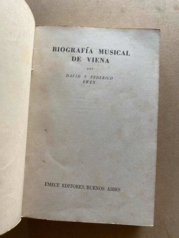 Biografia Musical De Viena - Ewen, (D6) - Image 2