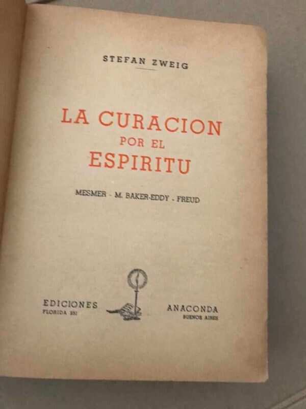 La Curacion Por El Espiritu - Zweig, Stefan (O6) - Image 3