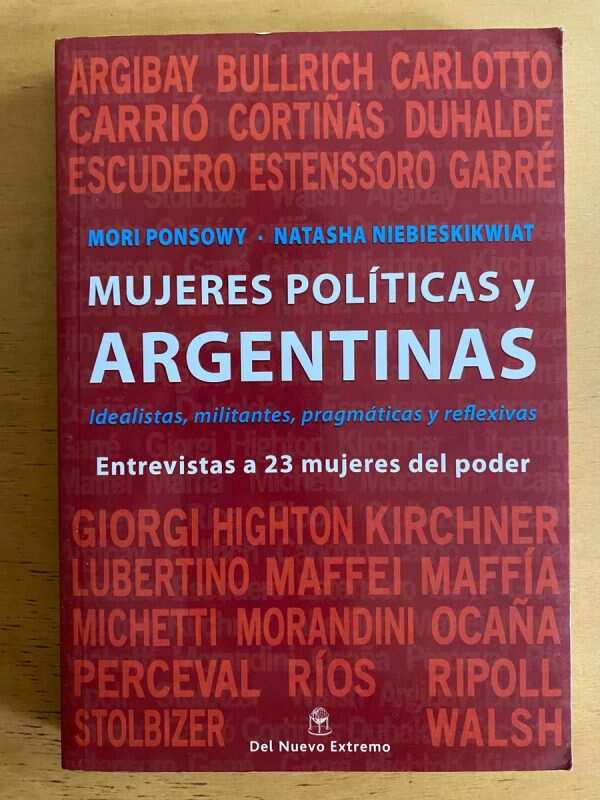 Mujeres Politicas Y Argentinas- Ponsowy; Niebieskikwiat (j5)