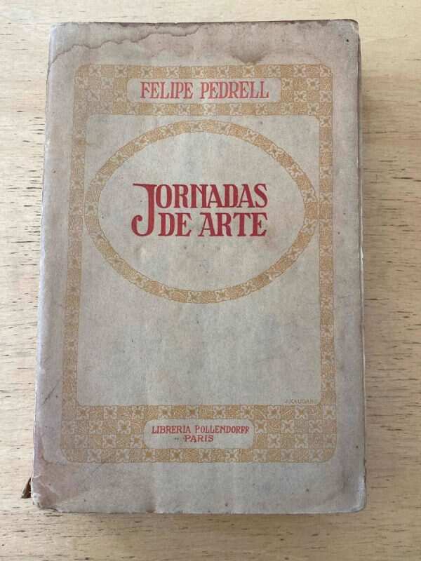 Jornadas De Arte - Pedrell, Felipe (y4) (Y4)