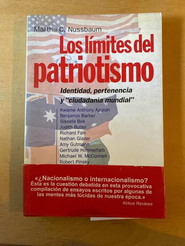 Los Limites Del Patriotismo. Identidad, Perte- Nussbaum (d5)