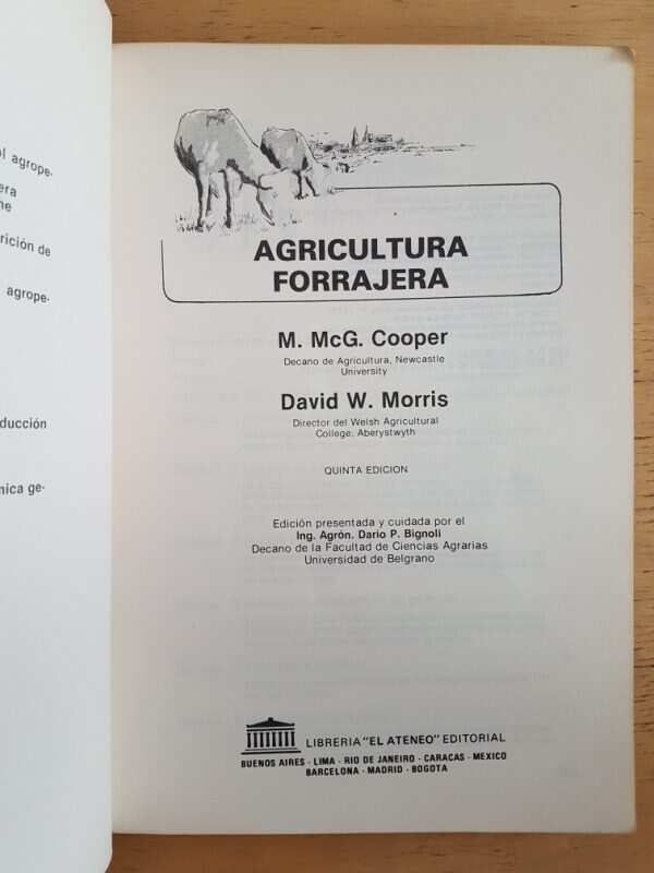 Agricultura Forrajera - Cooper; Morris (k4) - Image 2
