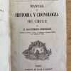 Manual De Historia Y Cronologia De Chile - Menendez (G4)