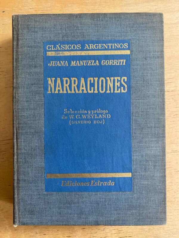 Narraciones - Gorriti, Juana Manuela (a7)