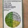Textos Hispano Americanos De Sarmiento A- Barrenechea (o3)