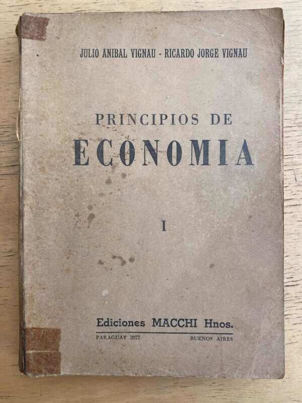 Principios De Economia - Vignau, Julio Anibal (k4)