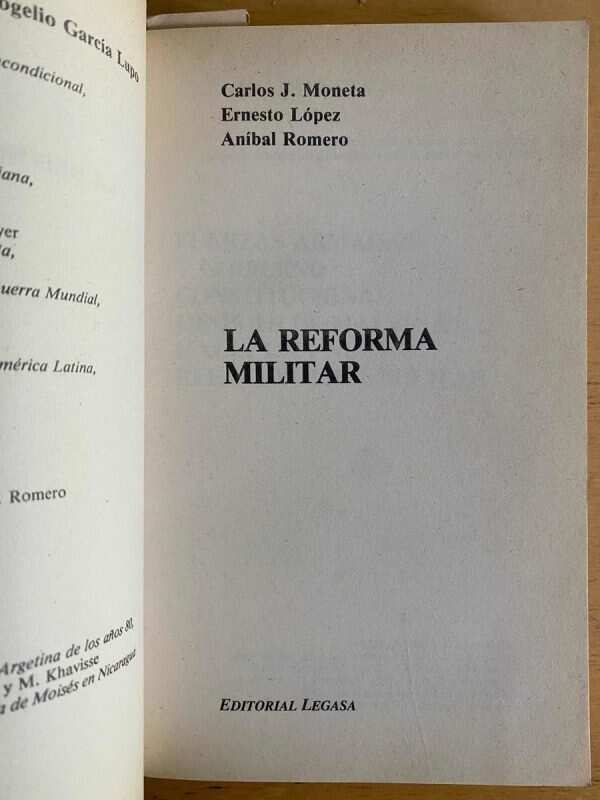 La Reforma Militar - Moneta; Lopez; Romero (j3) - Image 2