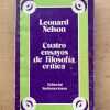 Cuatro Ensayos De Filosofia Critica - Nelson, Leonard (A4)