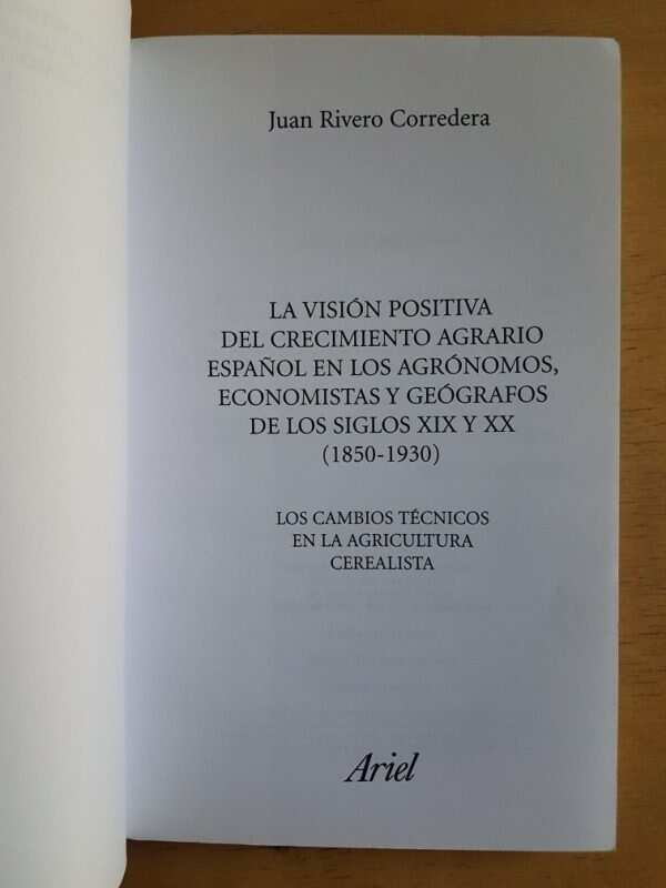 La Vision Positiva Del Crecimiento Agrario Esp- Rivero (g2) - Image 2