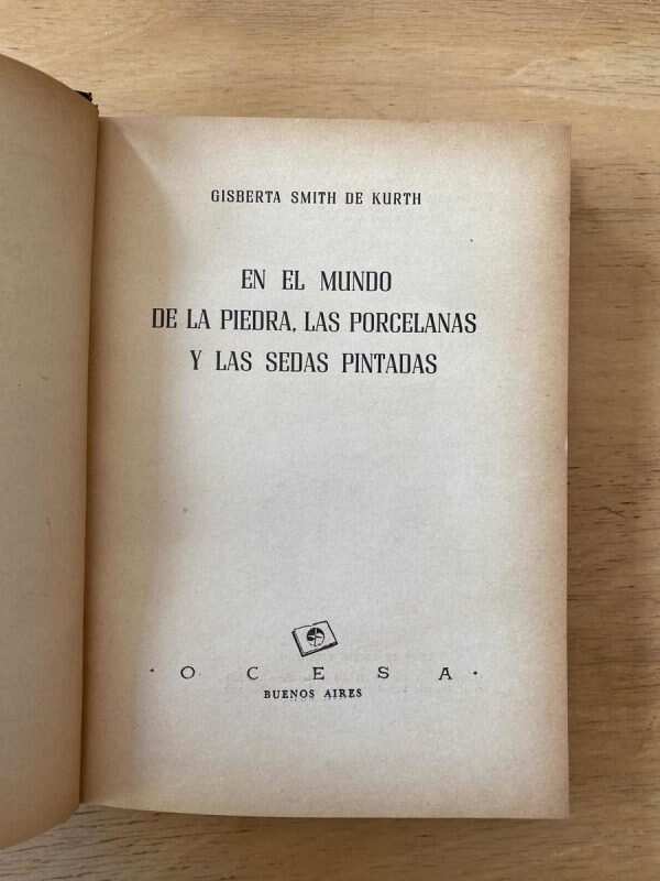 En El Mundo De La Piedra, Las Porcelan - Smith De Kurth (y3) - Image 2