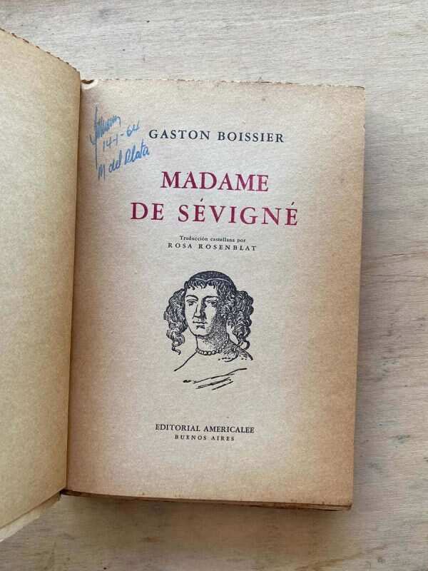 Madame De Sevigne - Boissier, Gaston (A3) - Image 2