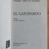 El Gatopardo - Tomasi Di Lampedusa, Giuseppe (j1) - Image 2
